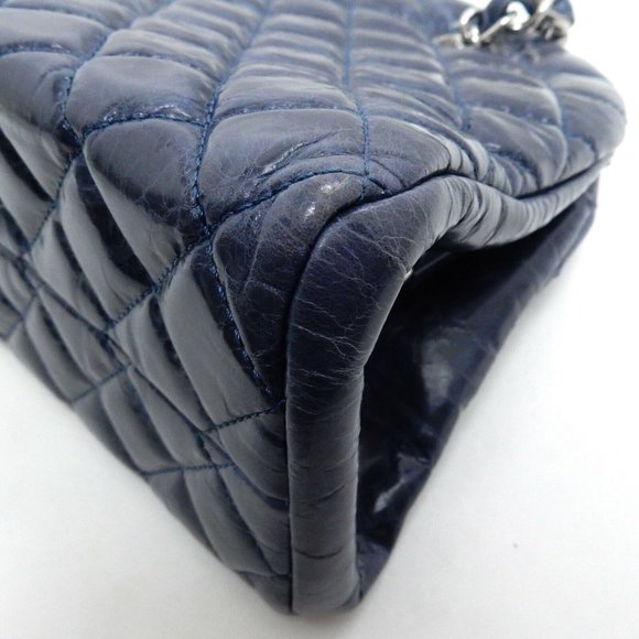 CHANEL RARE BLUE CHAIN HANDBAG!! SALE!! - Picture 6 of 14